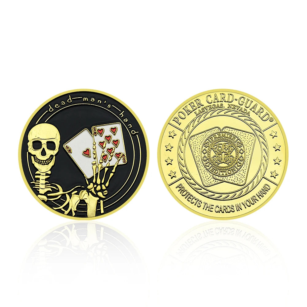 Card Guard Poker – Pièce Porte-Bonheur Texas Hold'em – RiverStack