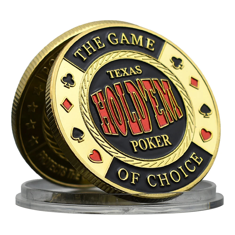 Card Guard Poker – Pièce Porte-Bonheur Texas Hold'em – RiverStack