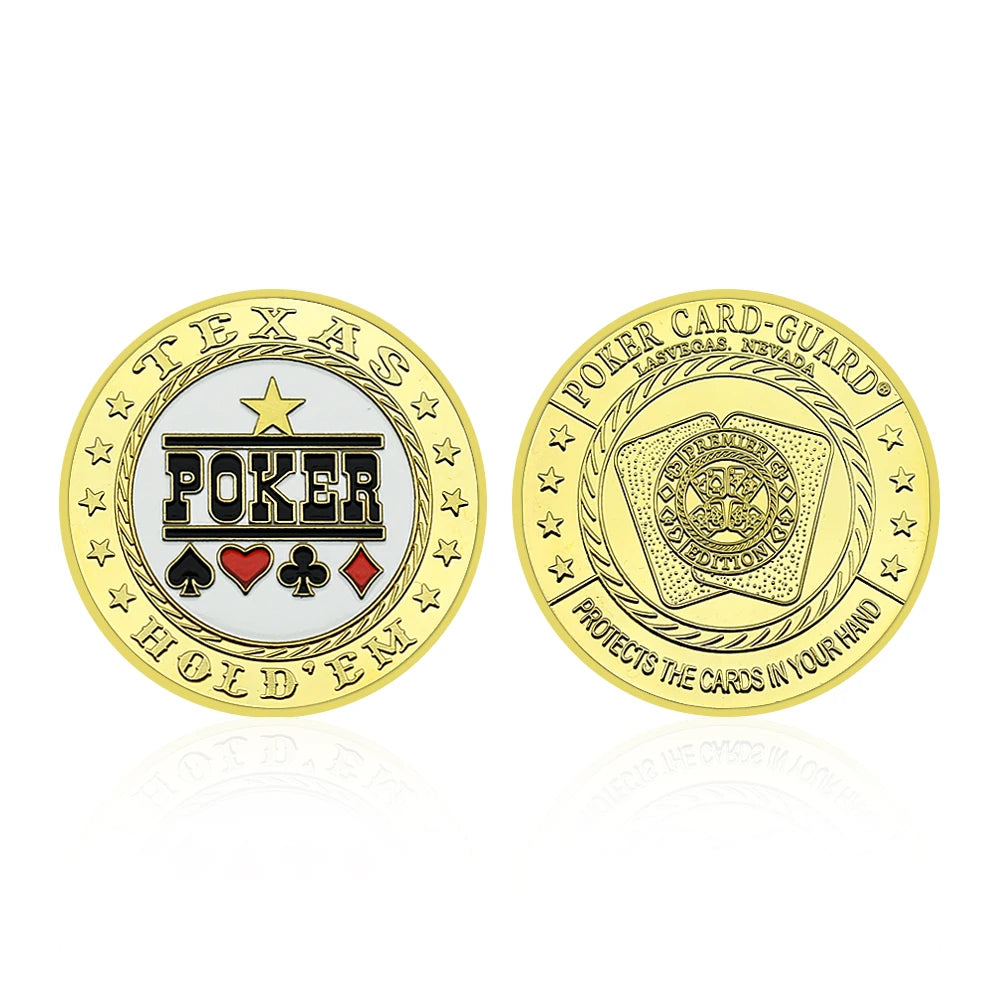 Card Guard Poker – Pièce Porte-Bonheur Texas Hold'em – RiverStack