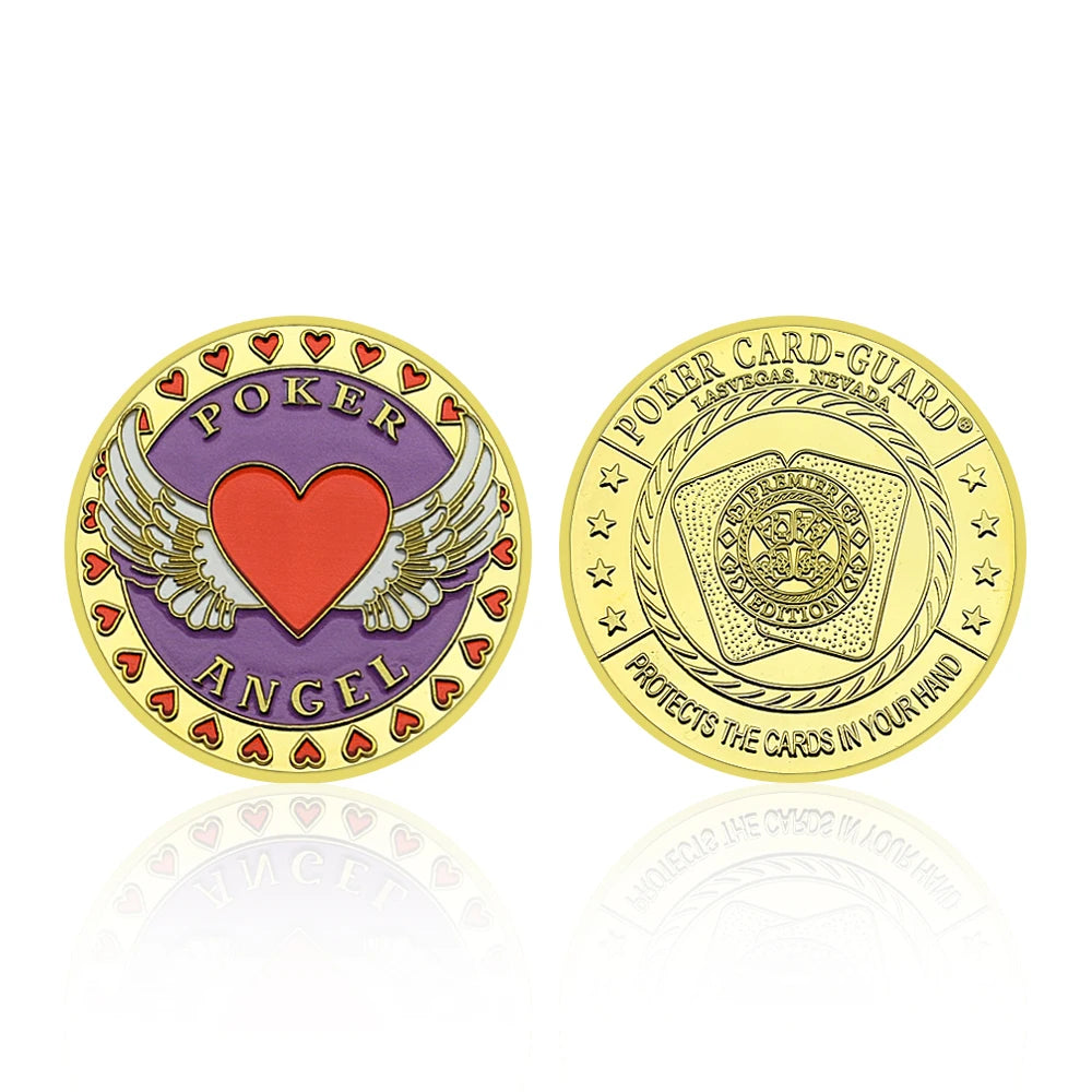 Card Guard Poker – Pièce Porte-Bonheur Texas Hold'em – RiverStack
